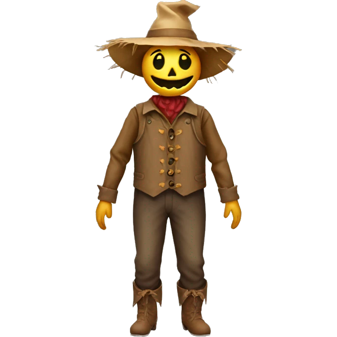 scarecrow full body emoji