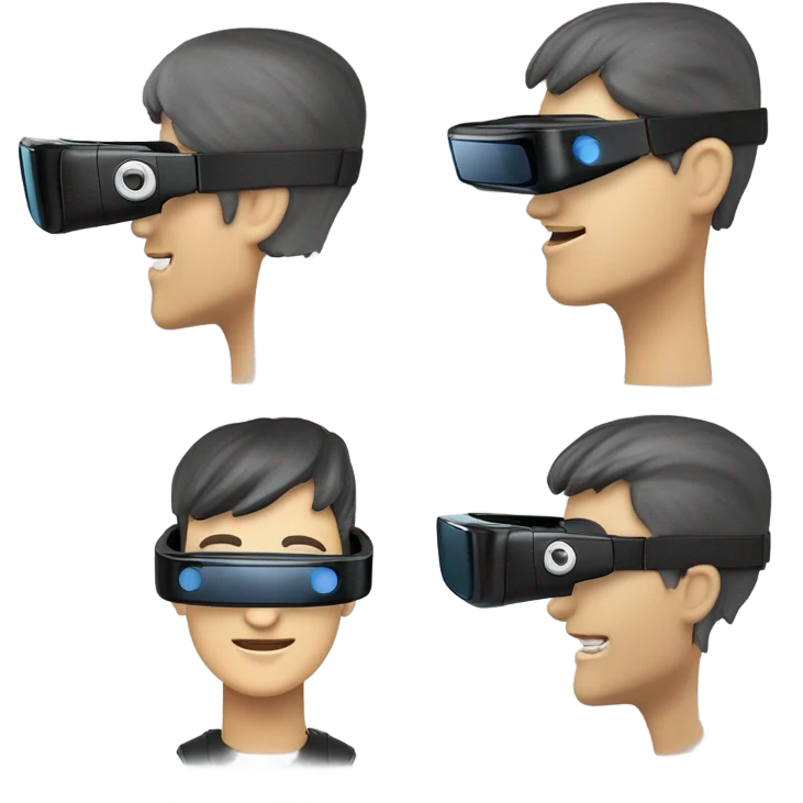 Gafas de realidad virtual meta quest 3 emoji