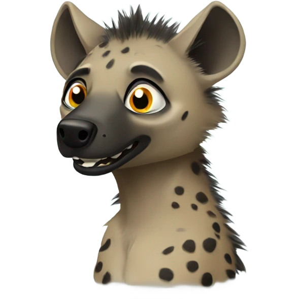 hyena emoji