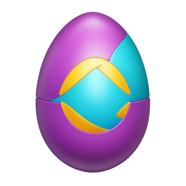 Huevo de pascua  emoji