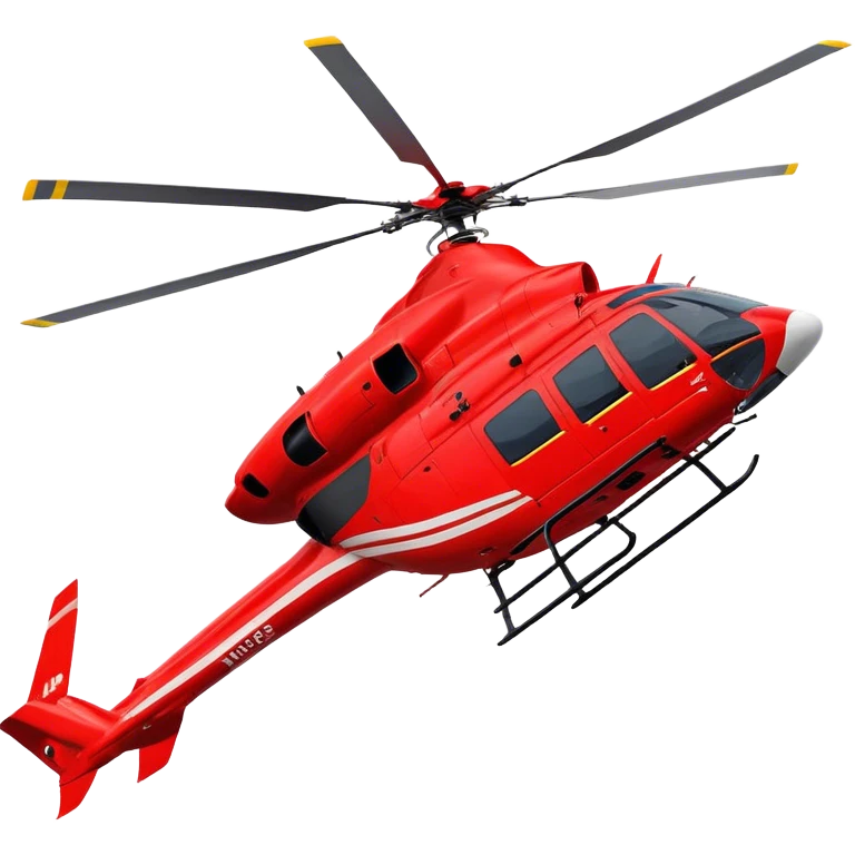 Rescue Helicopter - Airbus H145 (Model Year: 2021) (Iconic colour: Red with white) emoji