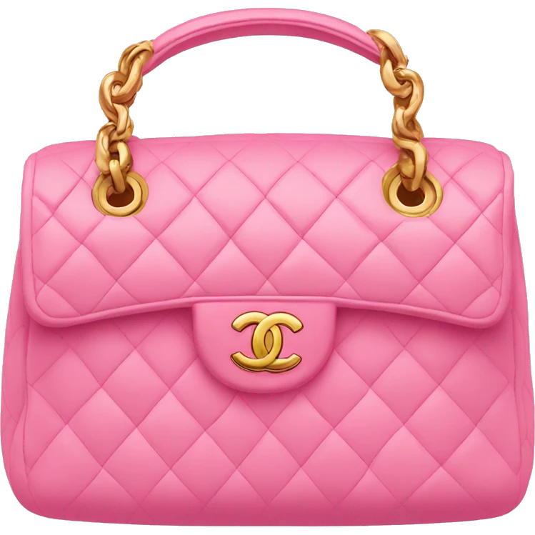 Pink Chanel handbag  emoji