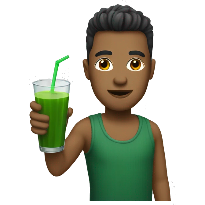 Green juice  emoji