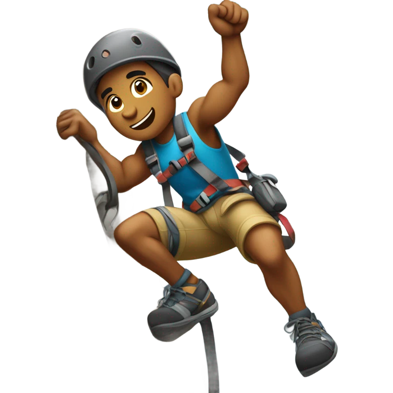rock climber emoji