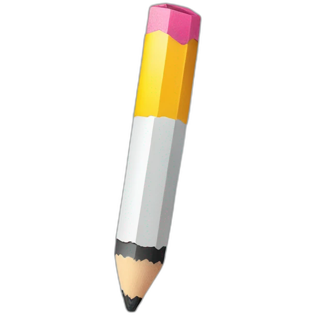 broken pencil emoji