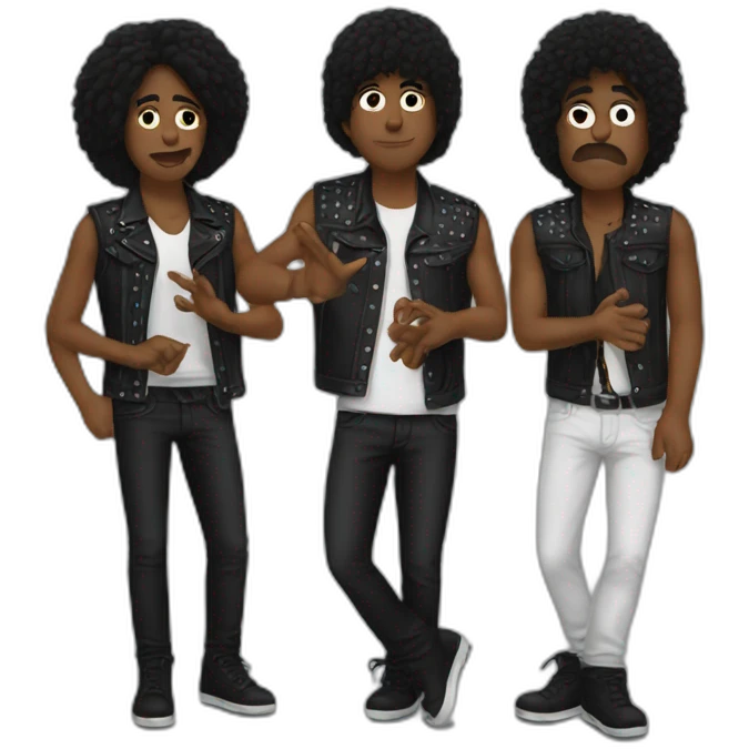Kiss band emoji