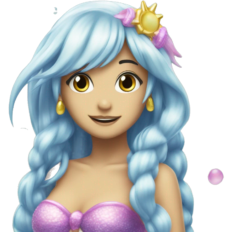 Mermaid melody emoji