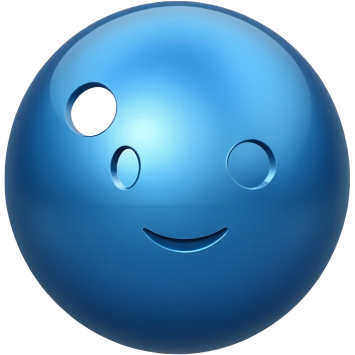 tech blue  emoji