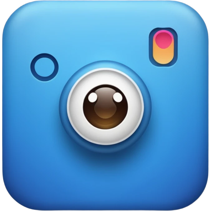 Create me the Instagram verified blue  emoji