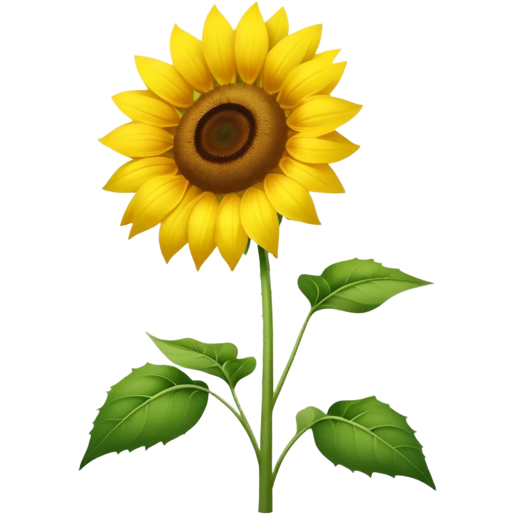 Sunflower, national flower of Ukraine emoji