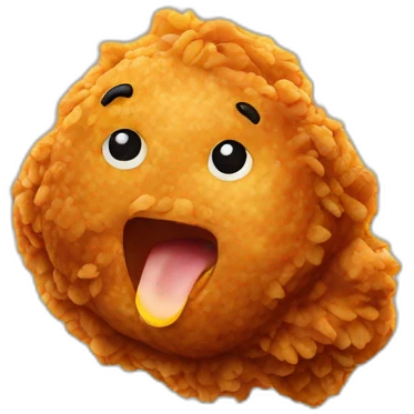 fried chicken emoji