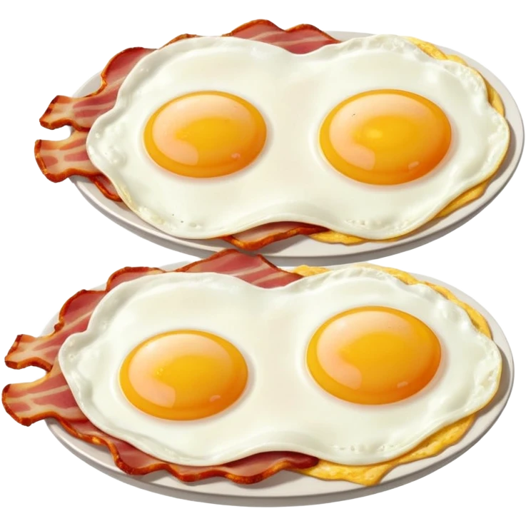 bacon eggs and ham emoji