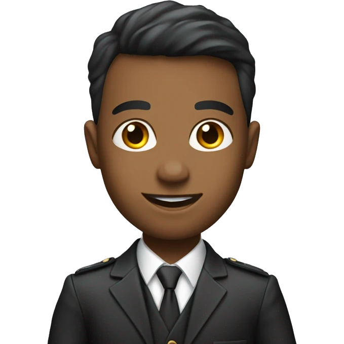 A young professional becoming a rising star, that shoots to the top of their career emoji