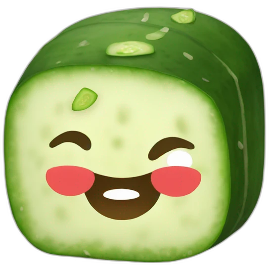 Cucumber Maki Sudhi emoji