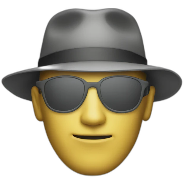 invisible man emoji