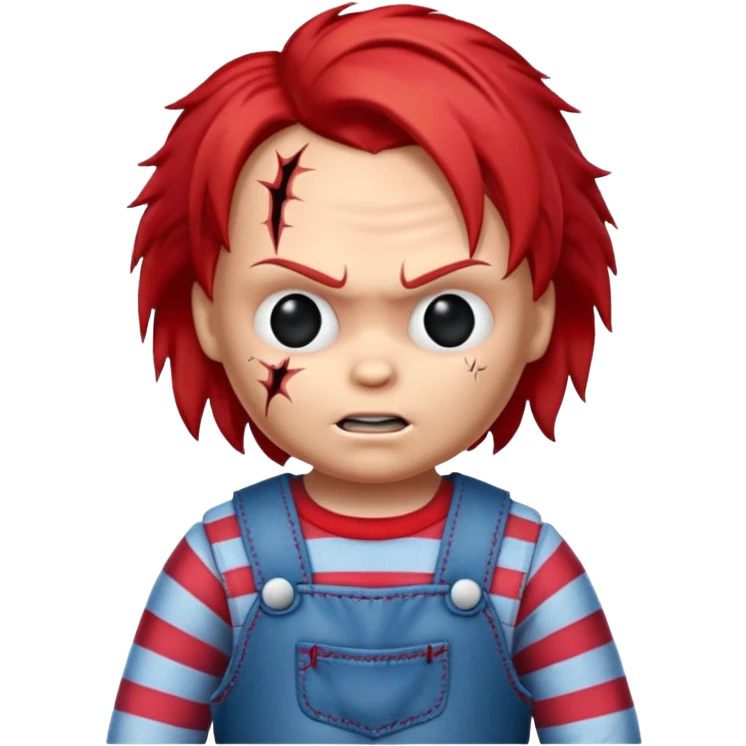 Un emojin de chuky emoji