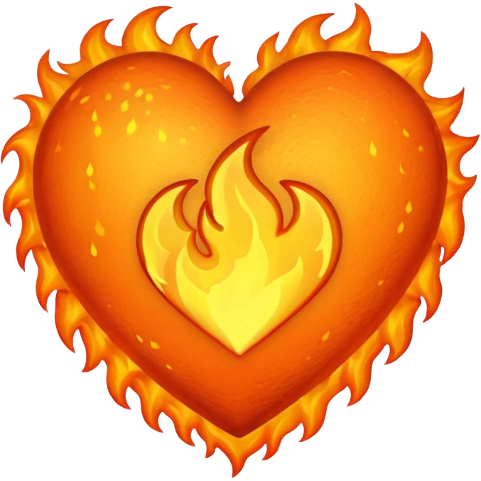fire heart emoji