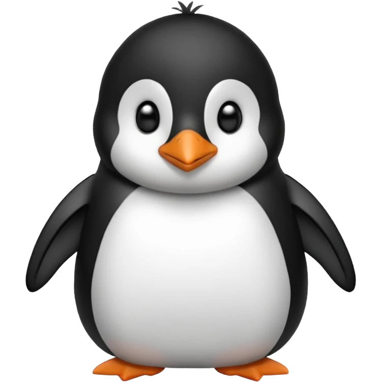 Pinguino cute emoji
