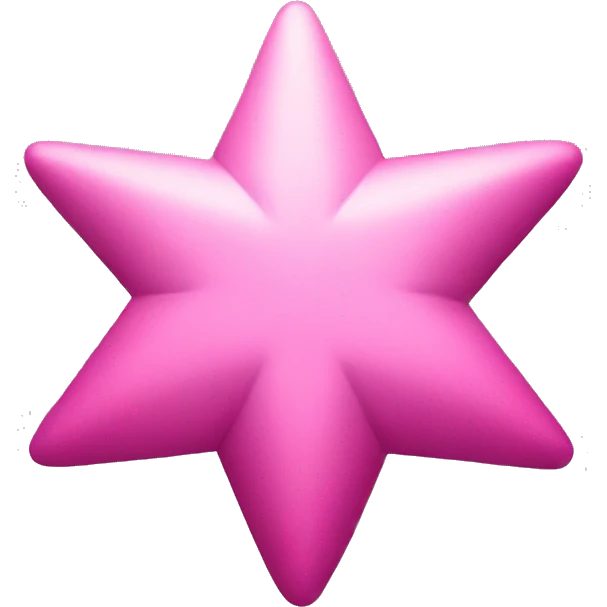 pink star emoji