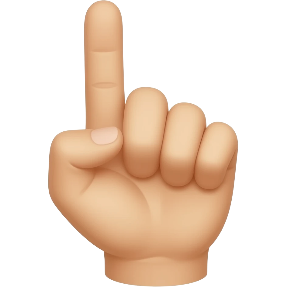 finger on top emoji