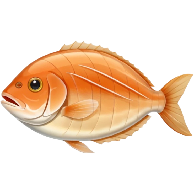 flatfish sashimi emoji