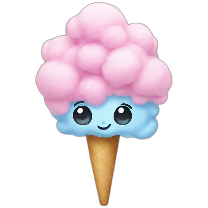 cotton candy emoji