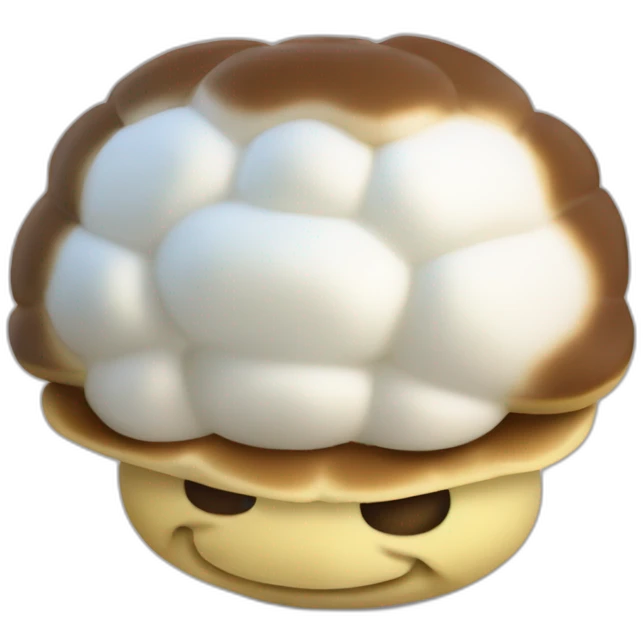 chat-écailles-de-tortue-à-côté-d'un-chamallow emoji