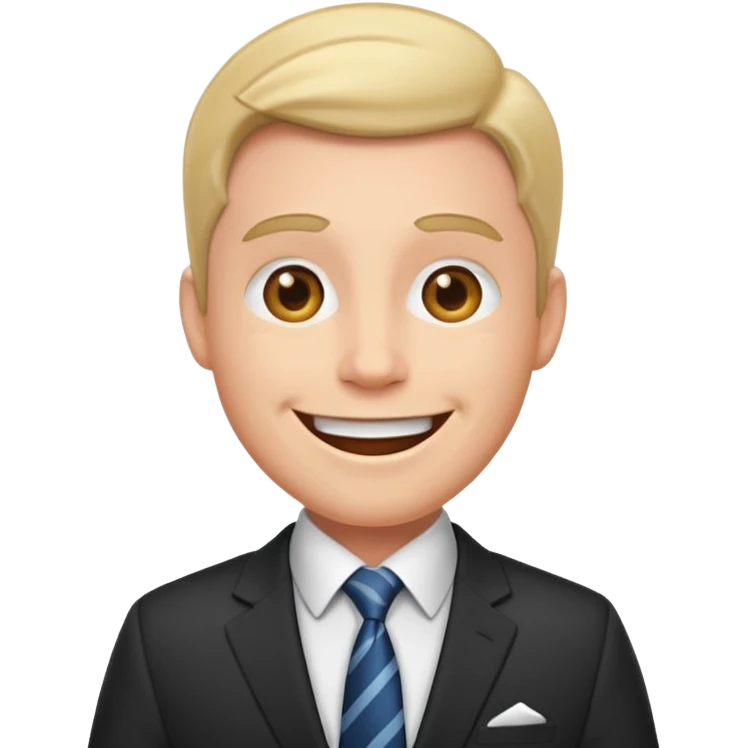 excited office boss emoji
