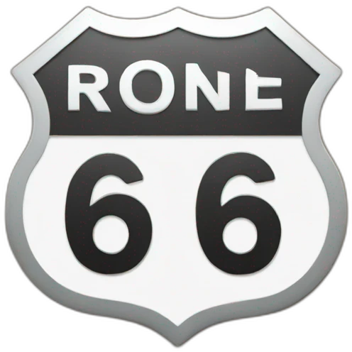 Route 66 emoji