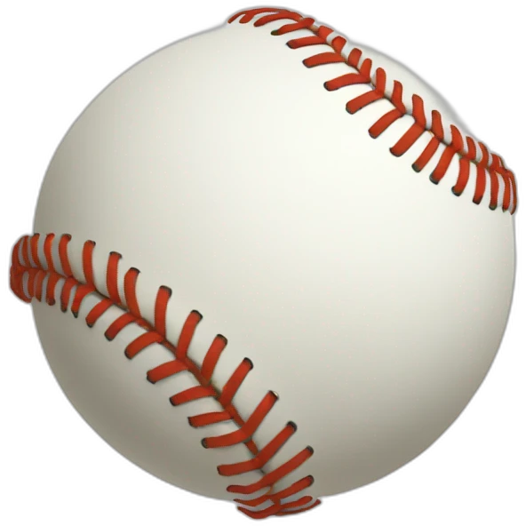 Rotating baseball emoji