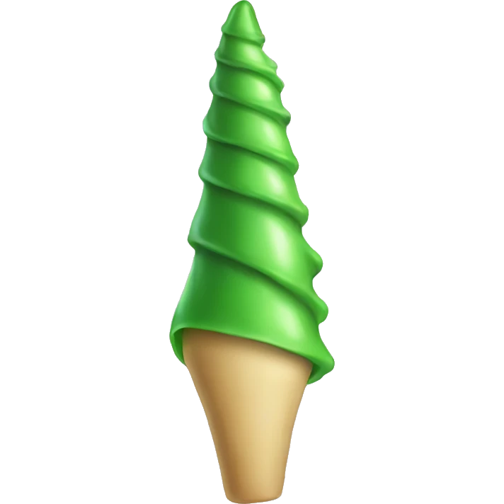 green unicorn horn emoji
