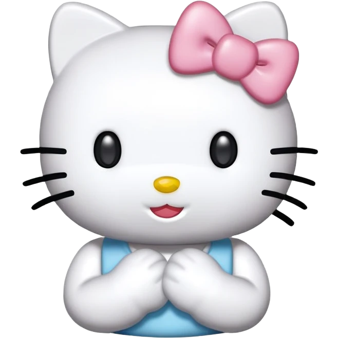 Hello kitty emoji