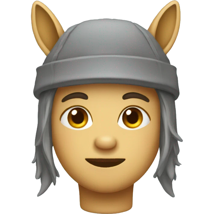 gemini emoji with donkey hat emoji