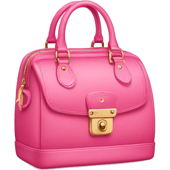 Pink louis vuttion bag  emoji