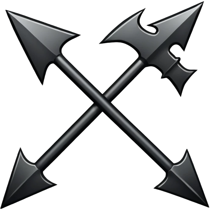 two bold arrows pointing at each other, simple compare symbol, no text emoji