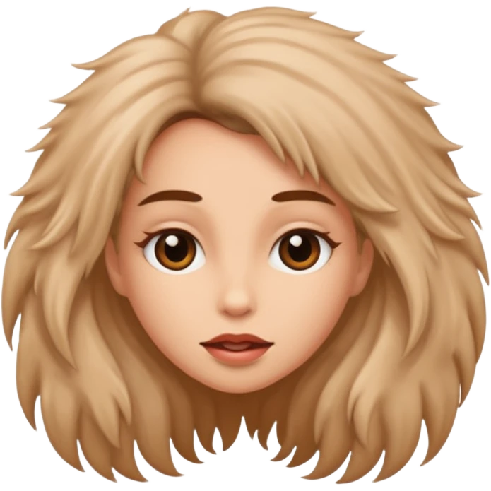 hairy vagina on woman emoji