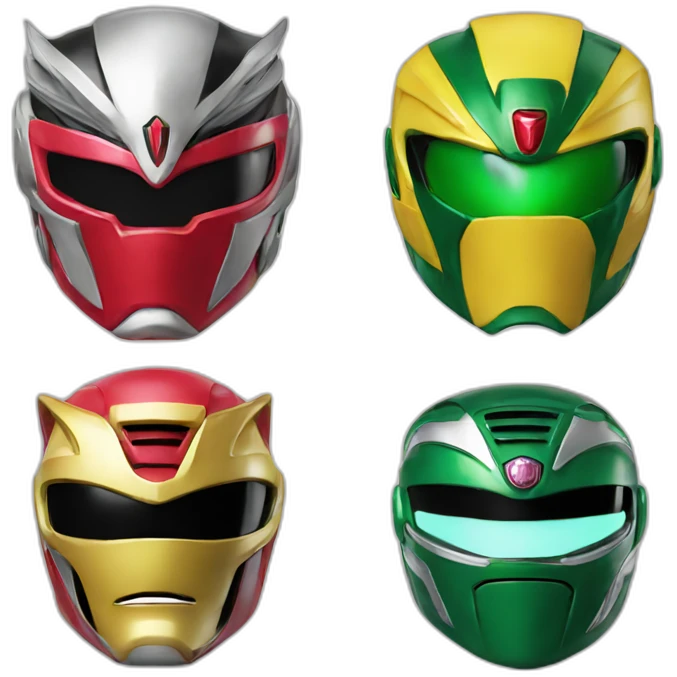 Power rangers emoji