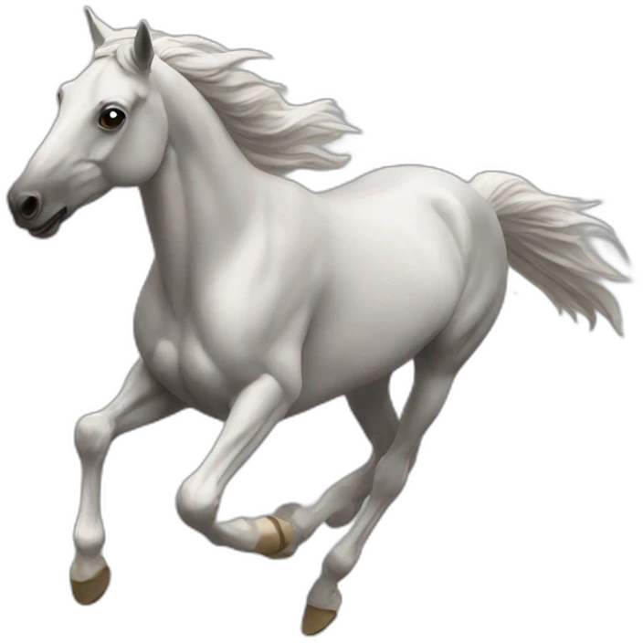 Running-horse emoji