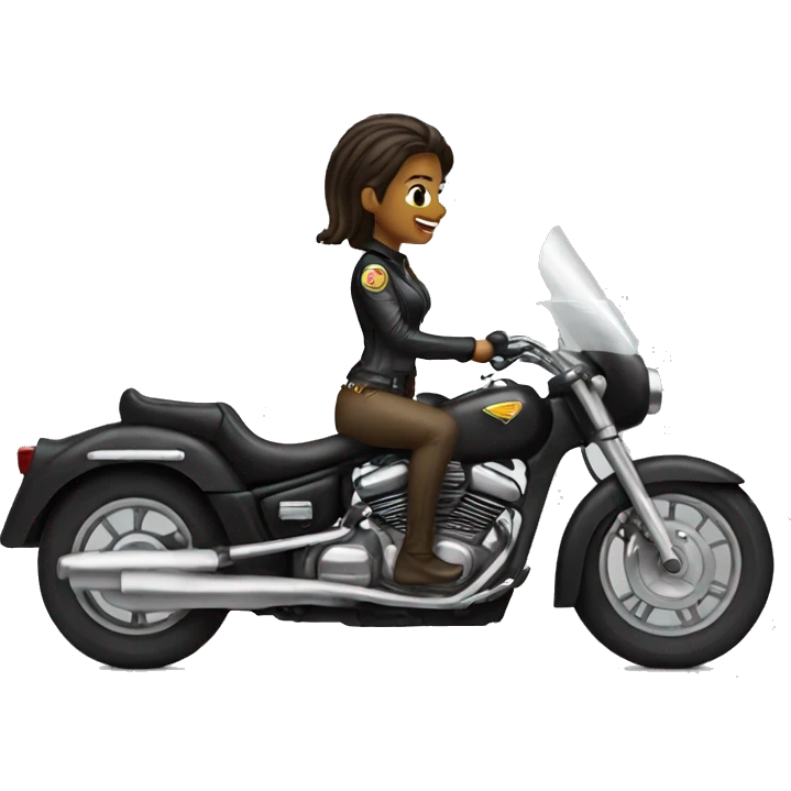 woman motorcyc emoji