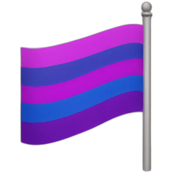 Bisexuel flag emoji