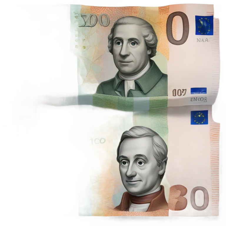 euro note emoji