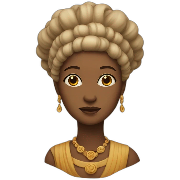 Ancient lady  emoji