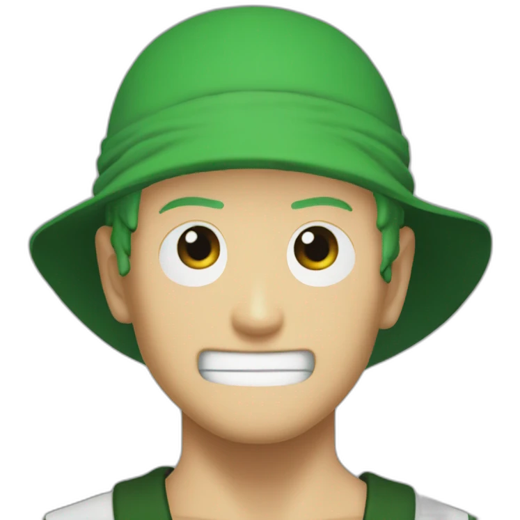 Zoro in one piece emoji