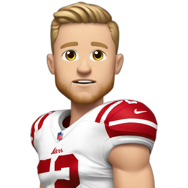 christian mccaffery 49ers emoji