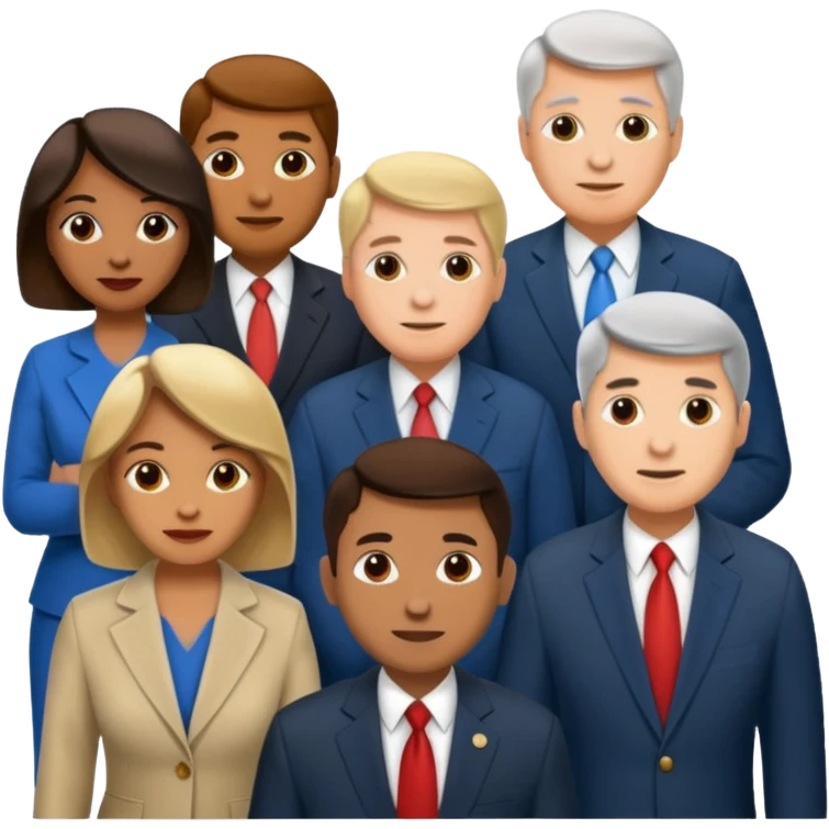 two thirds members of the senate and the house of representatives in congress emoji