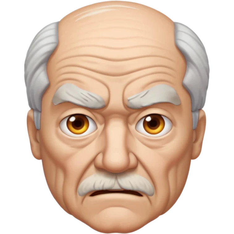 angry grandpa emoji