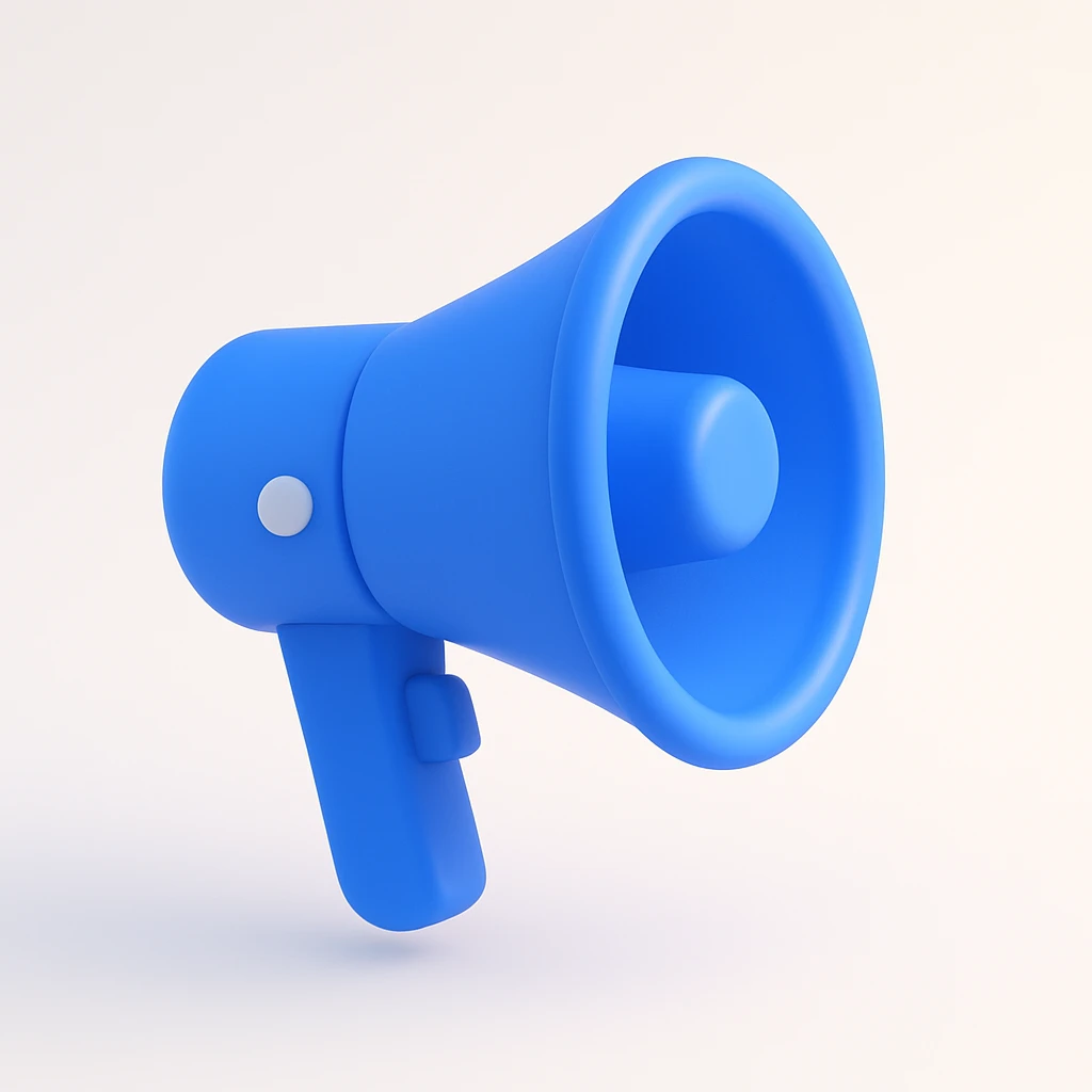 megaphone emoji