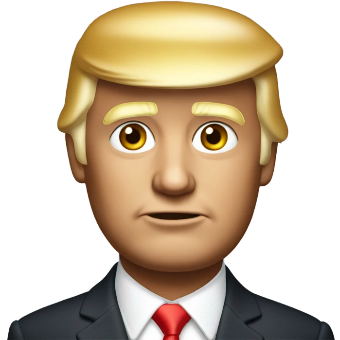 The real Donald Trump emoji