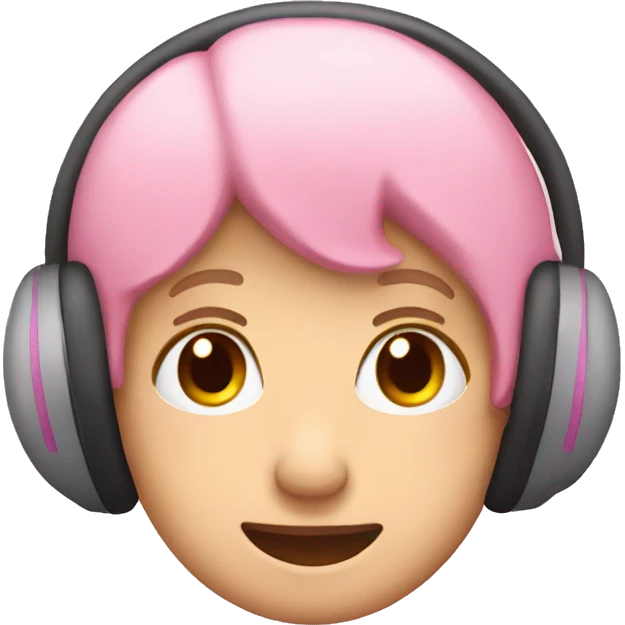 Pink ear muffs  emoji