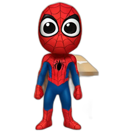 Spiderman en école de commerce emoji